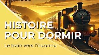 Histoire apaisante pour s'endormir - Adultes  | Le train vers l'inconnu | 40 min | Voix homme