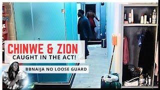 CHINWE AND ZION CAUGHT IN THE BATHROOM | BBNAIJA NO LOOSE GUARD | BBNAIJA SEASON 9 | GLORY ELIJAH