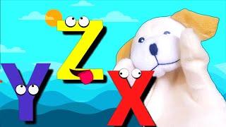 Learn the Alphabet BACKWARDS with Excite Dog! Z Y X!!