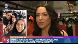 Hadise Bacakları Kalın ve Kalçalı Diyen Modacılara İsyan Etti!