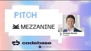 Mezzanine - Codebase Demo Day:AVAX Startup House