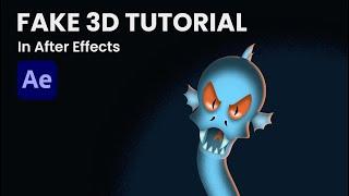 FAKE 3D DRAGON | Quick After Effects Tutorial