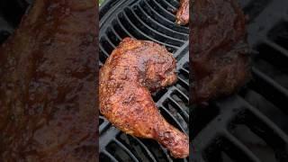 Grilled BBQ Chicken #bbq #food #cooking #grilling #bbqrecipes #chicken #kettlegrill #charcoal