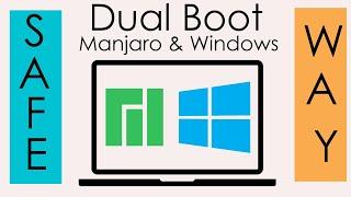 Dual Boot Manjaro Linux With Windows 10 | Install Manjaro Linux Along With Windows | Legacy BIOS