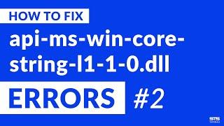 api-ms-win-core-string-l1-1-0.dll Missing Error on Windows | 2020 | Fix #2