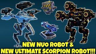 New NUO ROBOT & New ULTIMATE SCORPION!? - War Robots 10.9 Test Server