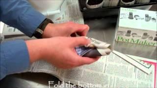 Paper Pot Maker.wmv