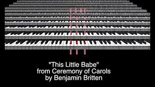 This Little Babe - Britten - Multitrack by the Julie Gaulke Choir