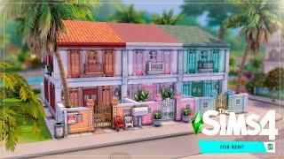 Семейные таунхаусы в Томаранге  | Симс 4: Строительство | The Sims 4: For Rent Expansion Pack