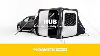 DOMETIC | How To Set Up Your HUB - Inflatable Outdoor Activity Shelter