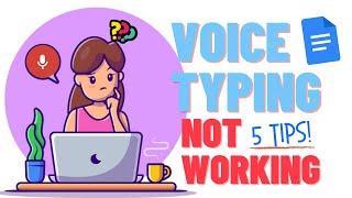 How to Fix Voice Typing Not Working in Google Docs | 5 TIPS!