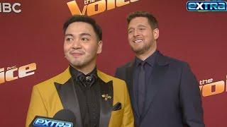 Sofronio Vasquez & Michael Buble REACT to 'The Voice' Season 26 Win! (Exclusive)