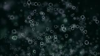 4k Videophone Footage Bubbles on a dark background free download