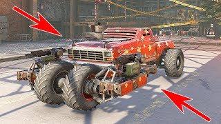 СДЕЛАЛ СТРАШНУЮ ВОЕННУЮ МАШИНУ ИЗ ДЖИПА  - CROSSOUT