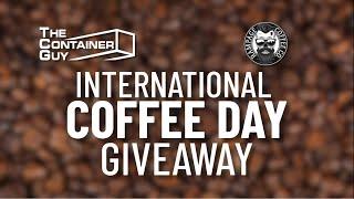 International Coffee Day Giveaway - Rampage Coffee & The Container Guy 1 Year FREE Coffee/Chocolate