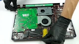 ASUS X507 - disassembly and upgrade options