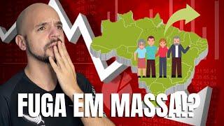 Brasileiros estão fugindo do Brasil! Entenda a “diáspora brasileira”! | Ricardo Marcílio