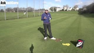 Golf Lesson Left Foot Pressure in The Downswing