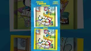 #shorts  ENCONTRE OS 7 ERROS PATO DONALD E A TURMA | QUIZ DA GALERA