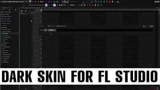 FREE DARK SKIN FOR FL STUDIO | FL SKINNER | HOW TO DO