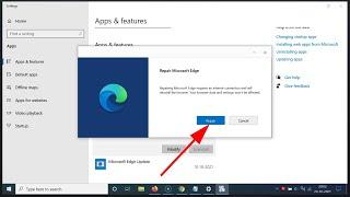 How to Repair Microsoft Edge Browser On Windows 10?