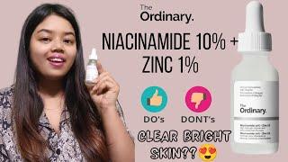 How to Use The Ordinary Niacinamide 10% + Zinc 1% for Clear Skin [ Your Complete Guide ]