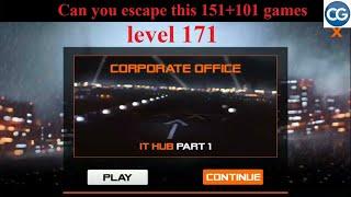 Can you escape this 151+101 games level 171 - IT HUB PART 1 - Complete Game