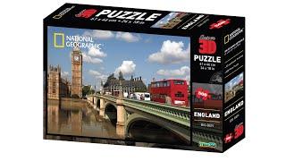 Time Lapse Puzzle - London Big Ben - National Geographic Super 3D 500 pieces