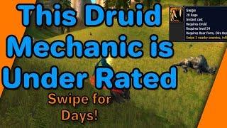 The Most Under Rated Tanking Mechanic - Druid Swipe!