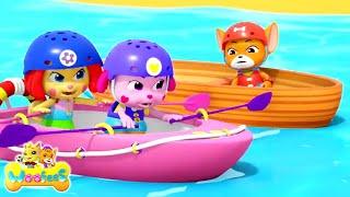 River Race, Animals Cartoon Videos and Animated Show for Kids