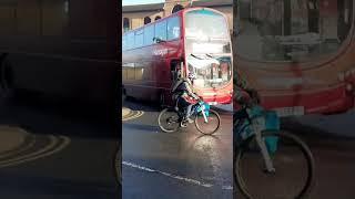 Buses in Harrogate Bus Station January 2023