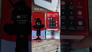 Note 10 Plus VS S24 Ultra - Display Design/Max Brightness Test! Curve VS Flat