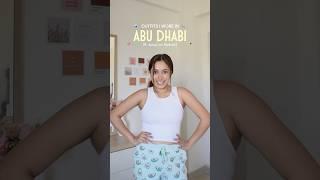 Outfits I Wore In Abu Dhabi️️| #vacationoutfit #abudhabi #spoyl