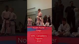 Noah Poirier - Empi Kata - WKC Canadians Championships 2023