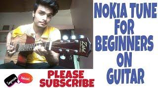 Nokia Tune Guitar Lesson Very Easy - Guitar Tabs Tutorial || Impressive abhishek