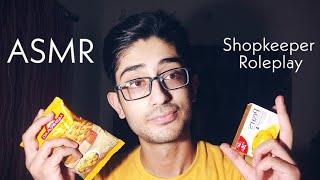 ASMR Indian Grocery Shop Roleplay (Hindi, with English Subtitles) Gentle and Soft Voice | राशन दुकान