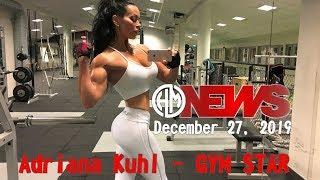 HardMuscles NEWS: Chest and biceps with Adriana Kuhl.