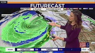 Weather Update: How the bomb cyclone will impact Oregon Tuesday & Wednesday