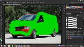 Как поменять цвет авто за 2 минуты!Photoshop cs6