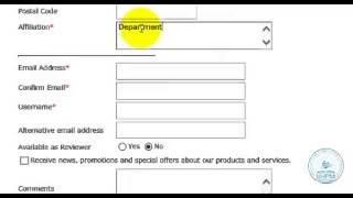 IJHPM Registration Tutorial