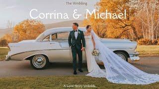 Corina & Michael's Beautiful Day. "Enchanting Fall Wedding in Vermont |  - Oct 21, 2024"