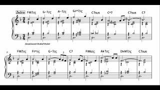 Keith Jarrett Trio - When You Wish Upon a Star [Keith Jarrett Transcription]