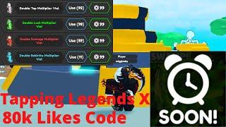 *1 NEW CODE* ALL WORKING IN TAPPING LEGENDS X JULY 2022! Roblox Simulator.