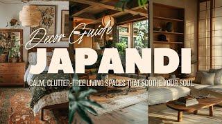 Cozy Japandi Style Home Decor Ideas | MINIMALIST INTERIORS | 2025 Home Trends