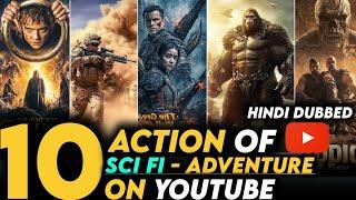 Top 10 New Hollywood Action Adventure Fantasy Movies On Youtube In Hindi | 2024 Hollywood Movies