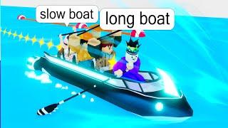 I Used the LONGEST Boat to Go FAST BUT I Can't SLOW DOWN!