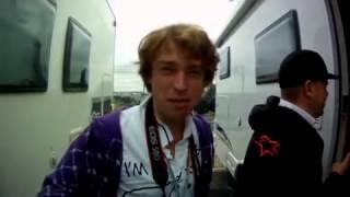 Funny video of Vladimir Ivanov before the race