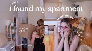 packing up my nyc apartment & finding out where i am moving next 