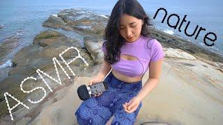 ASMR in Nature OUTDOORS (Public ASMR, yapping)