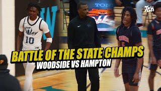 Battle of the State Champs  Woodside vs Hampton